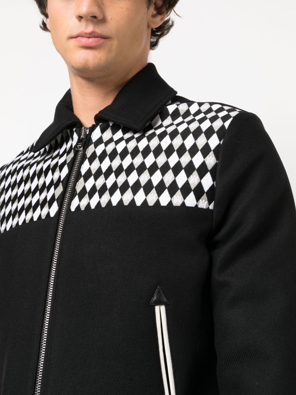 AMIRI diamond-embroidered work jacket | REVERSIBLE