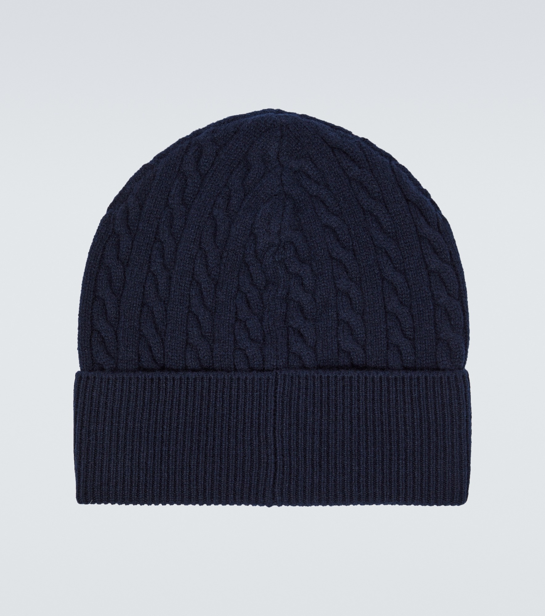 Cable-knit wool and cashmere beanie - 4