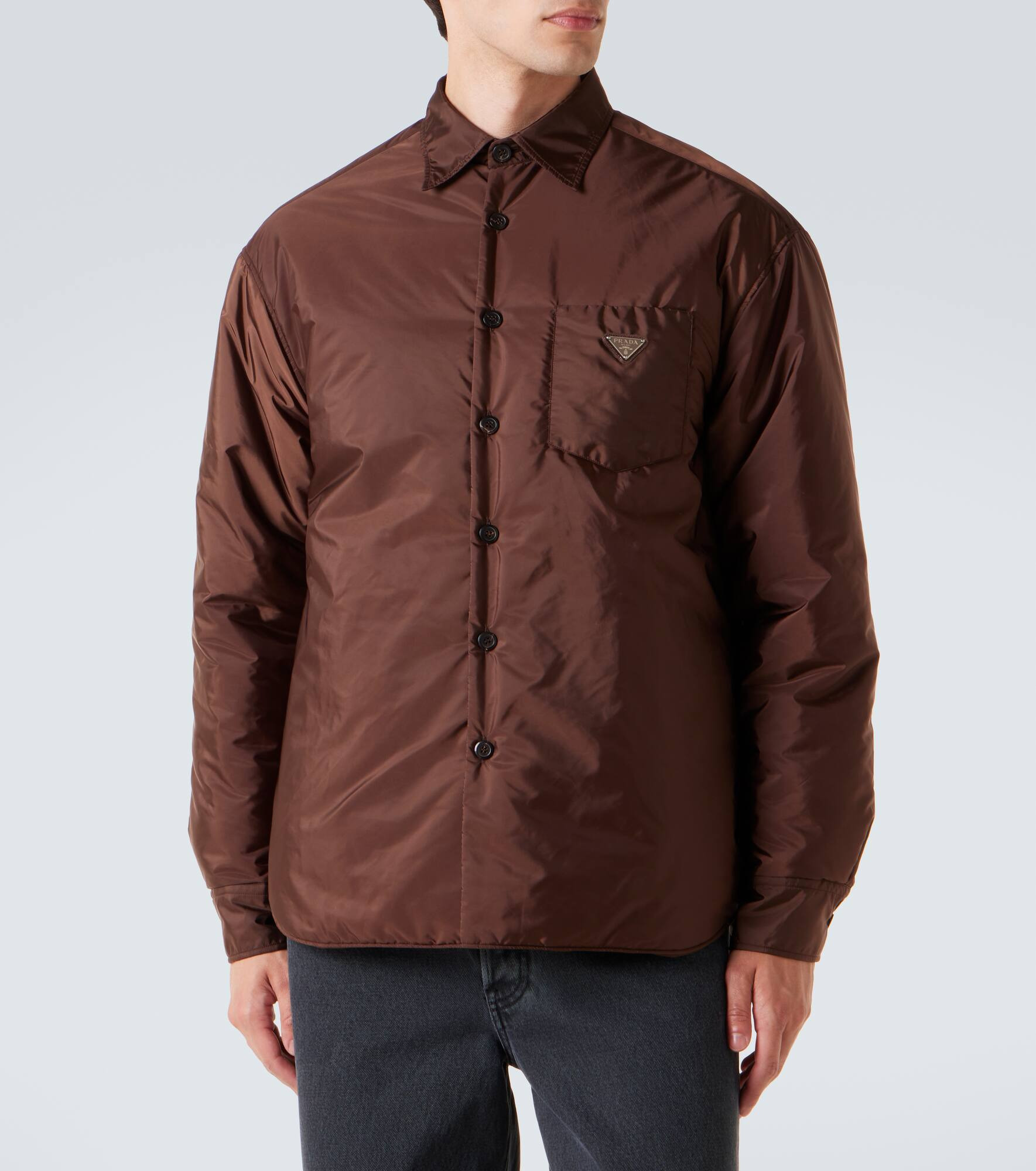 Re-Nylon logo shirt - 3