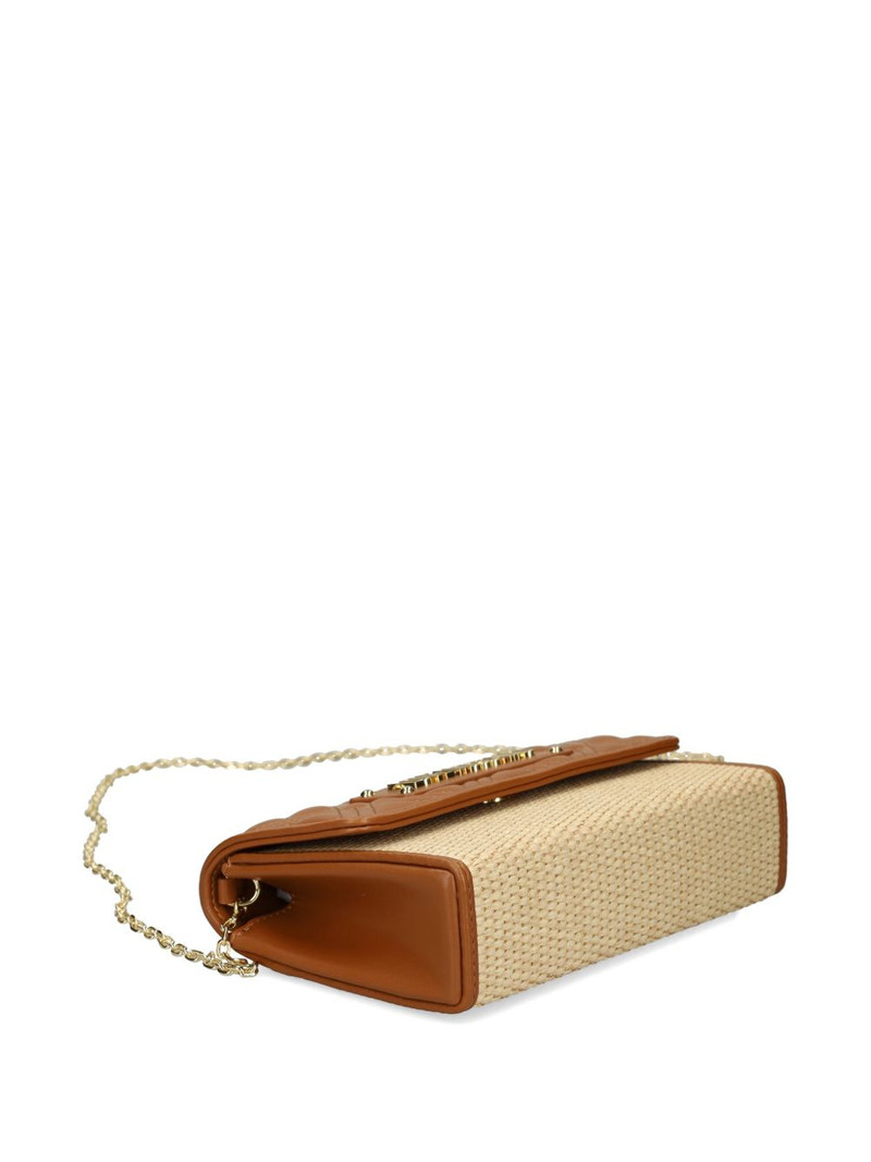 quilted woven cross body bag 4
