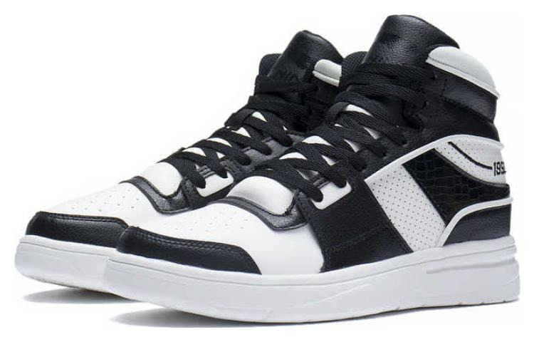 (WMNS) Li-Ning WeiWu High 'Black White' ABCS098-2 - 4