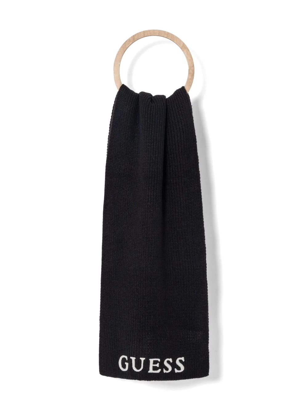 logo-embroidered beanie set - 2