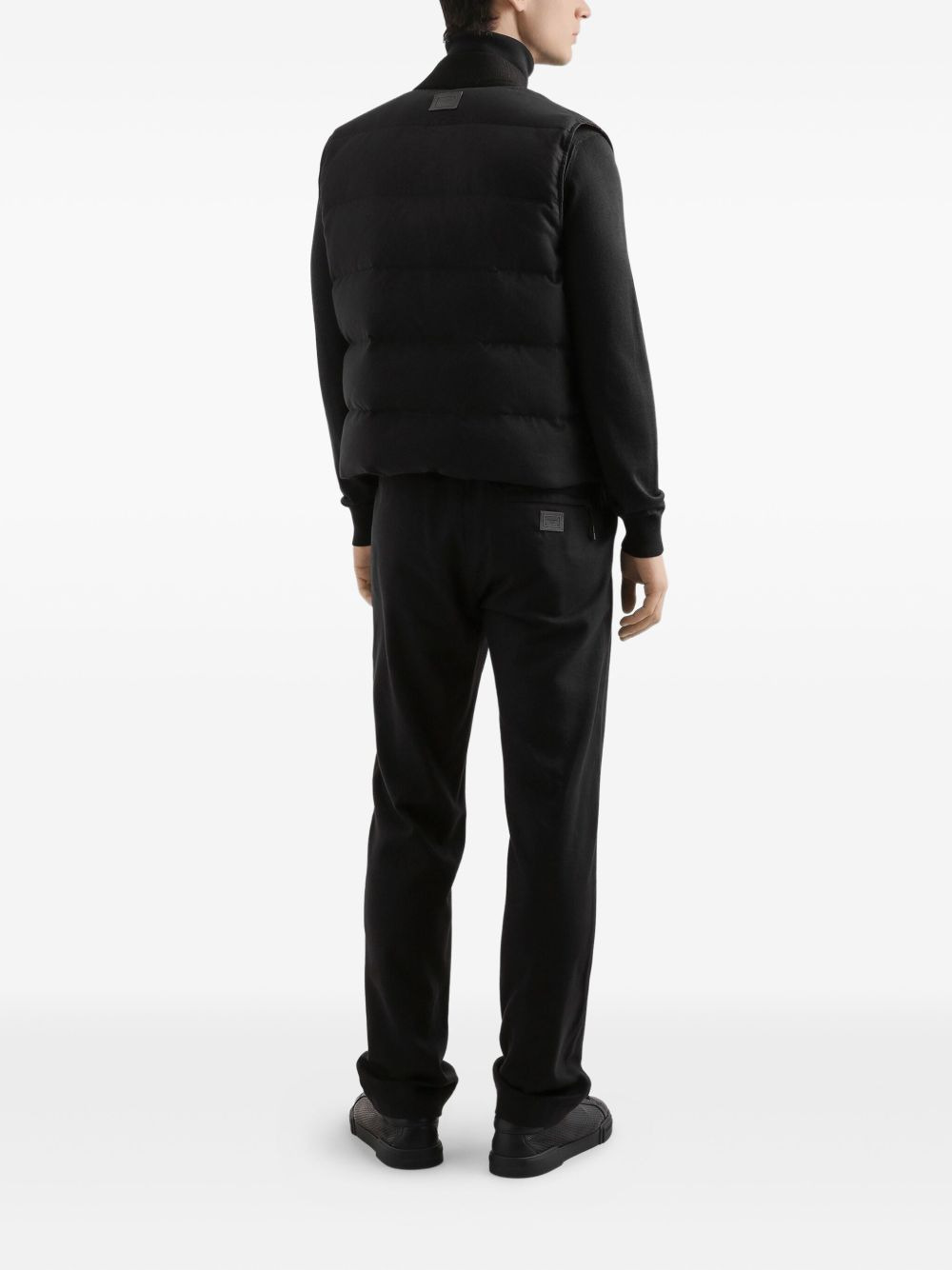 quilted padded gilet - 3