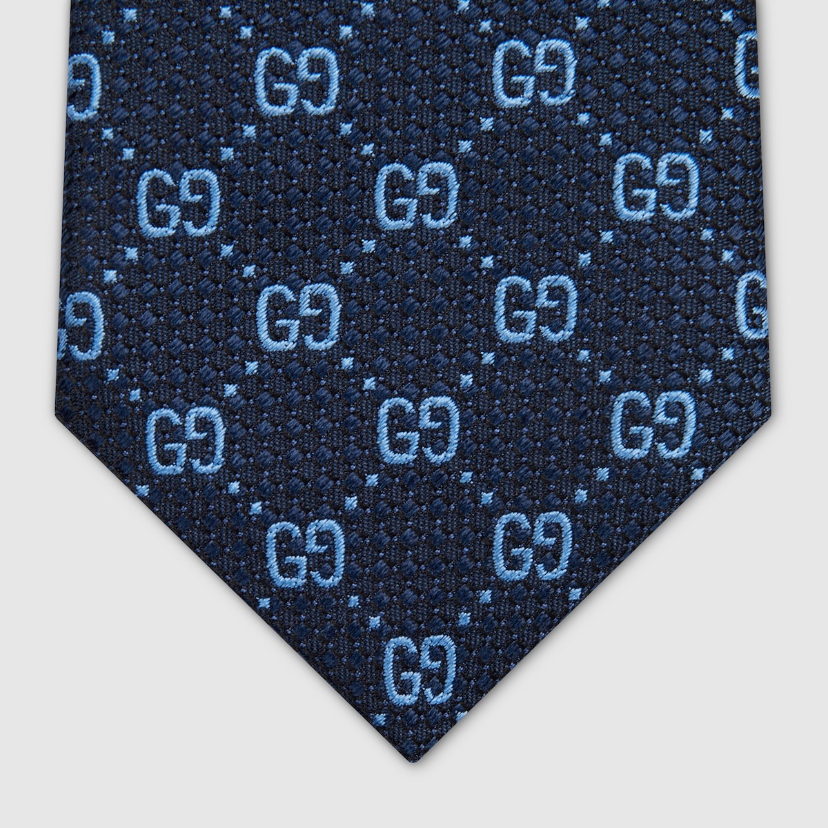GG silk jacquard tie - 4