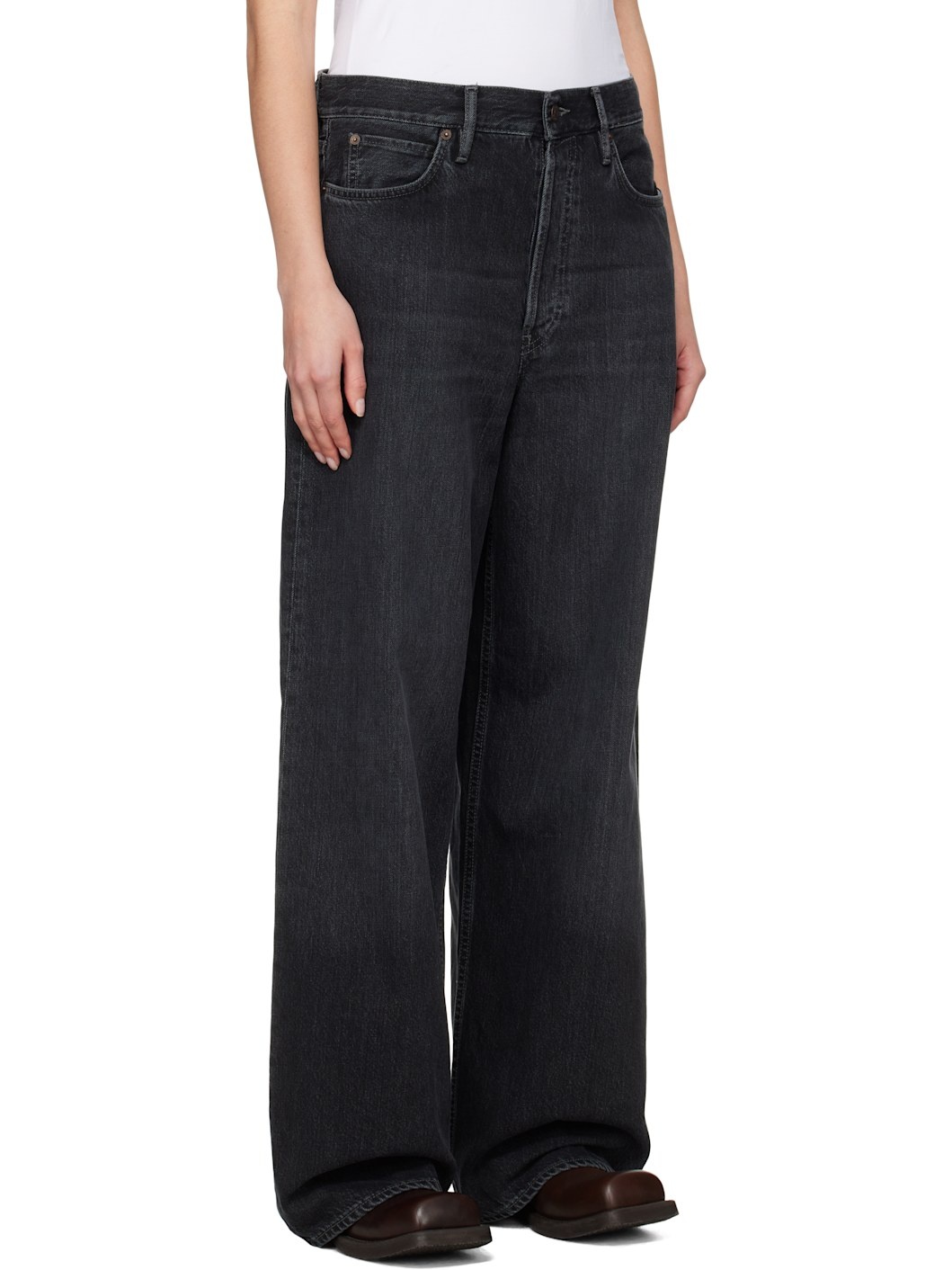 Black Baggy Fit Jeans - 2