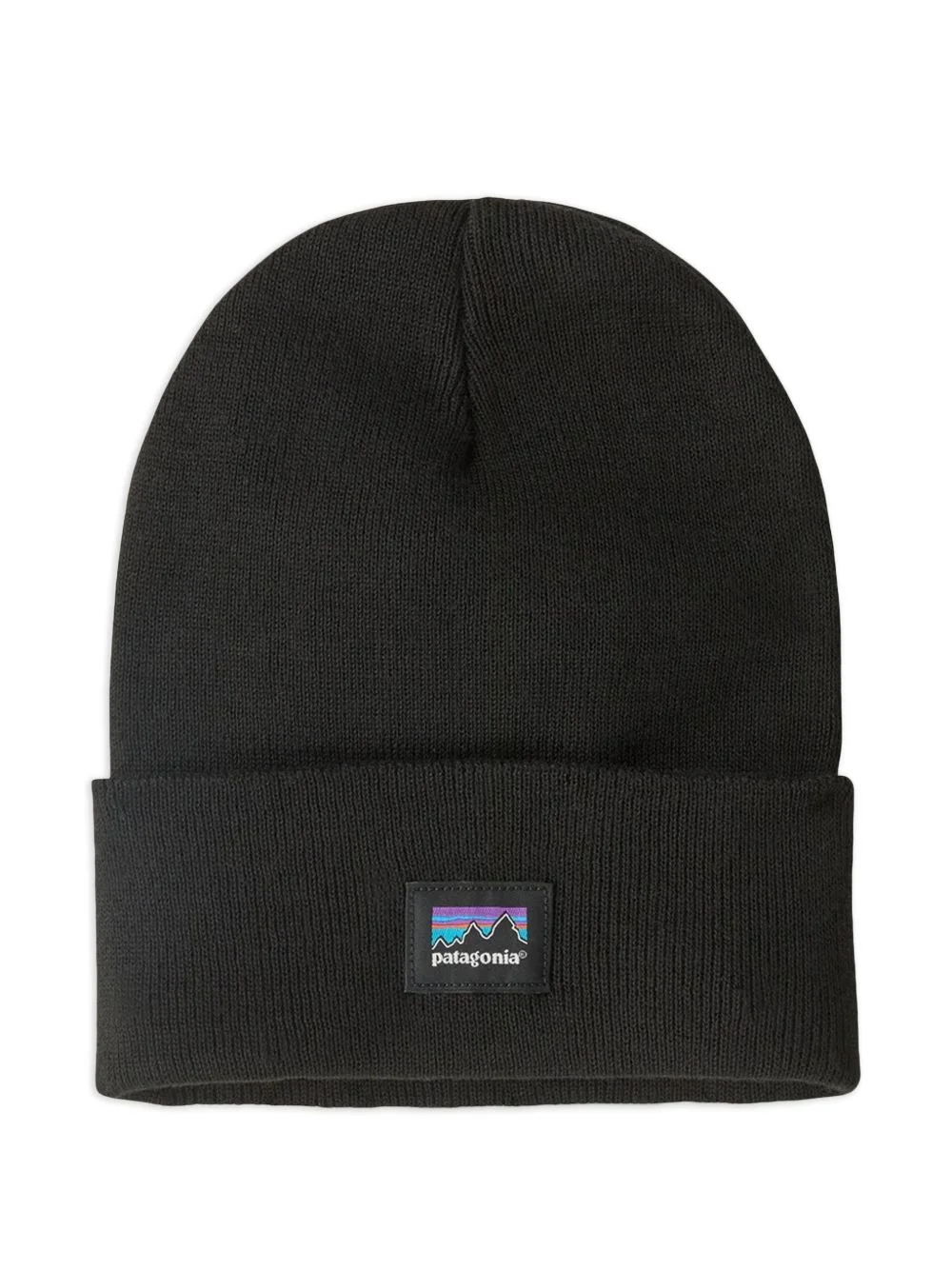 Everyday logo-patch knit beanie hat - 1