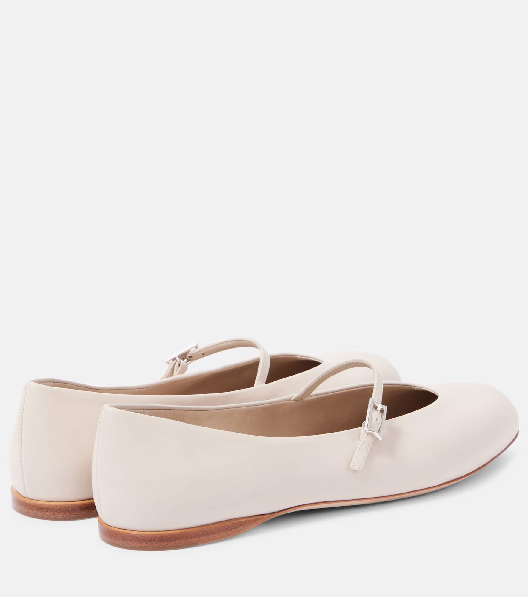 Leather ballet flats - 2
