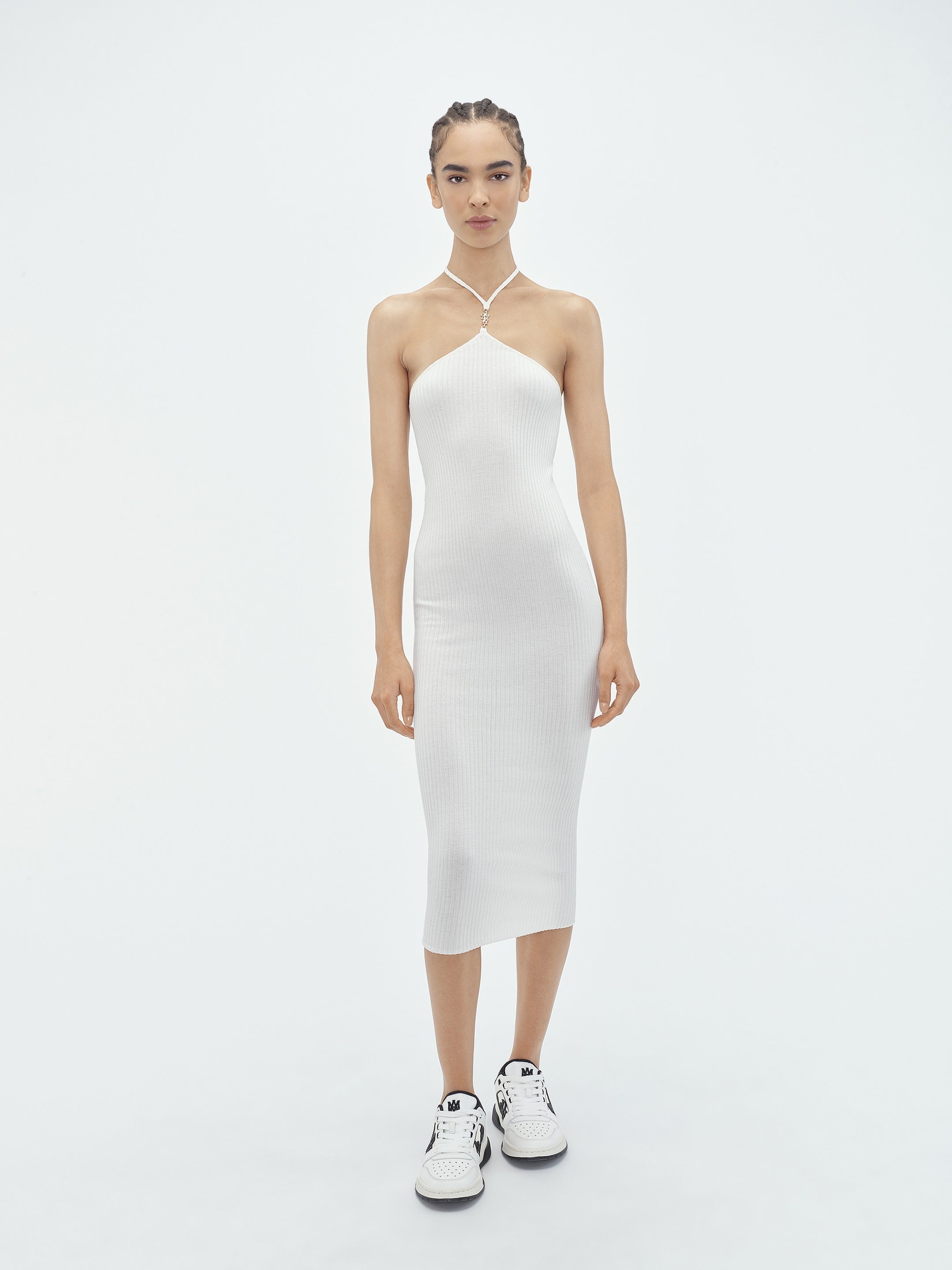 VERTICAL AMIRI MIDI DRESS - 2