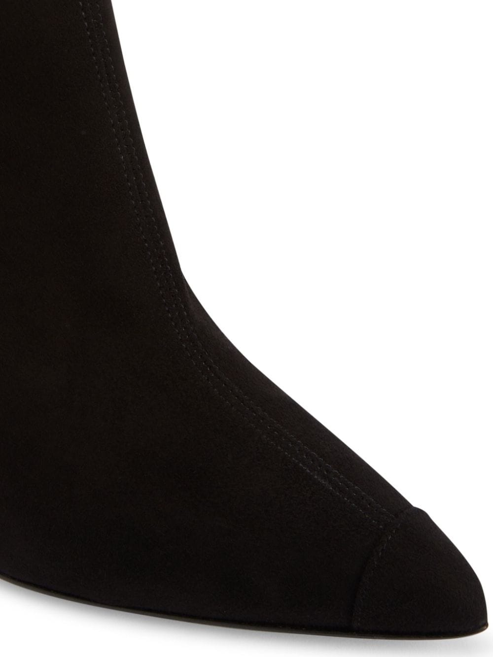 Greek 105mm suede ankle boots - 4
