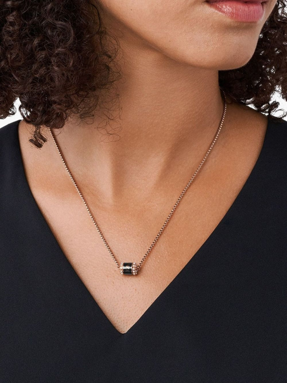 crystal-embellishment necklace - 2