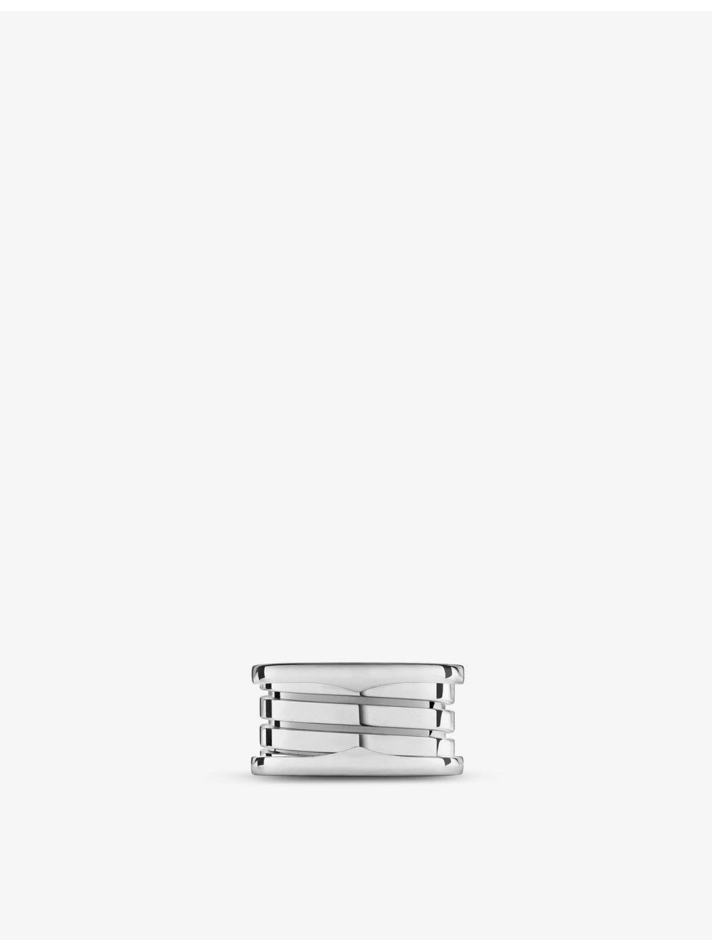 B.zero1 four-band 18ct white-gold ring - 6