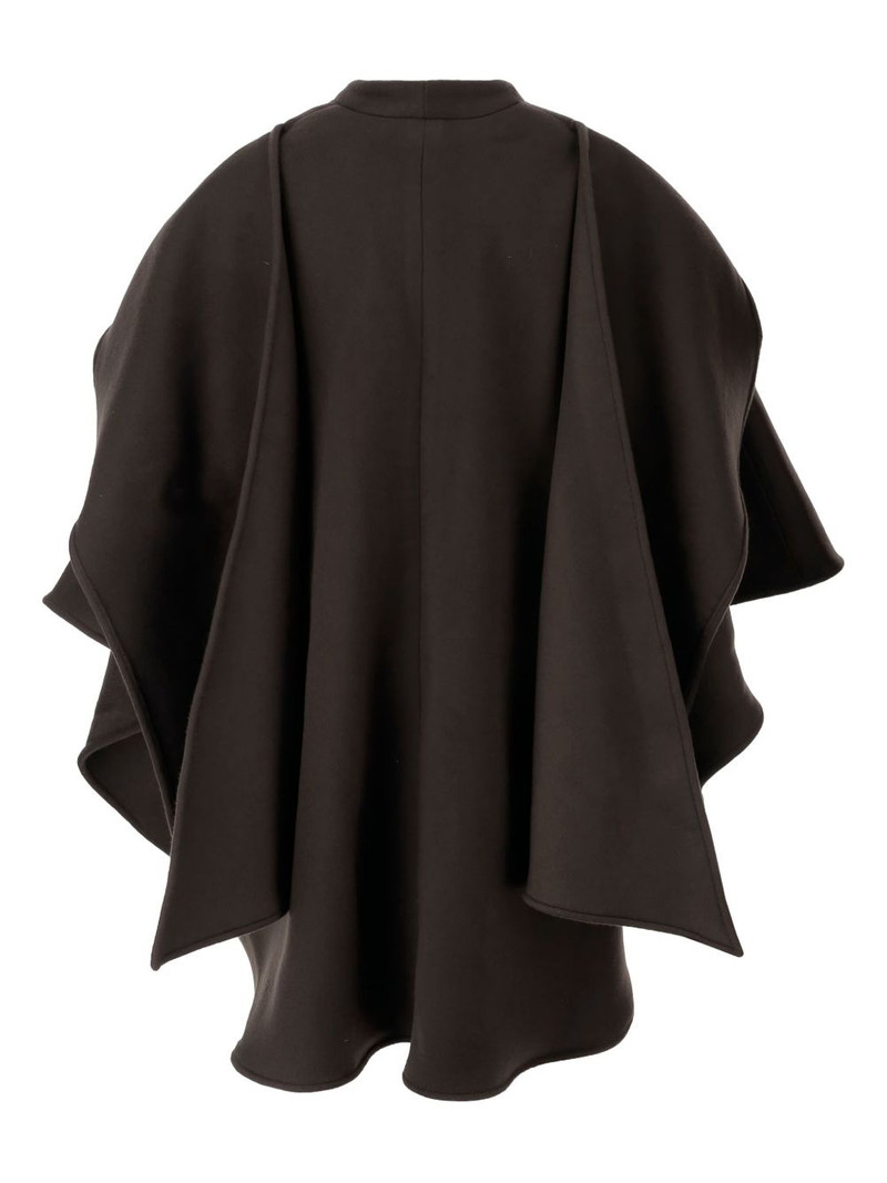 NICCOLÒ PASQUALETTI ruffled-detailing cape outlook