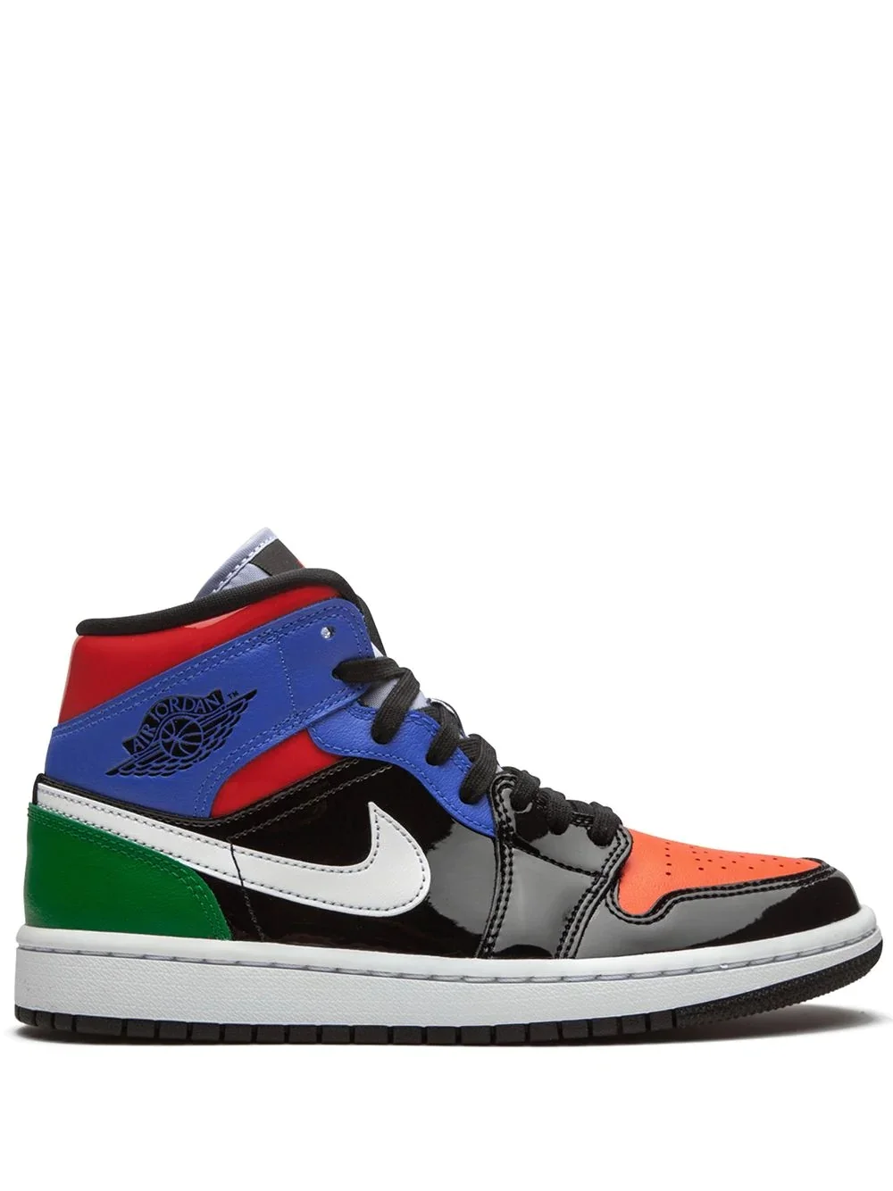 Air Jordan 1 Mid SE "Multicolor Patent" sneakers - 1