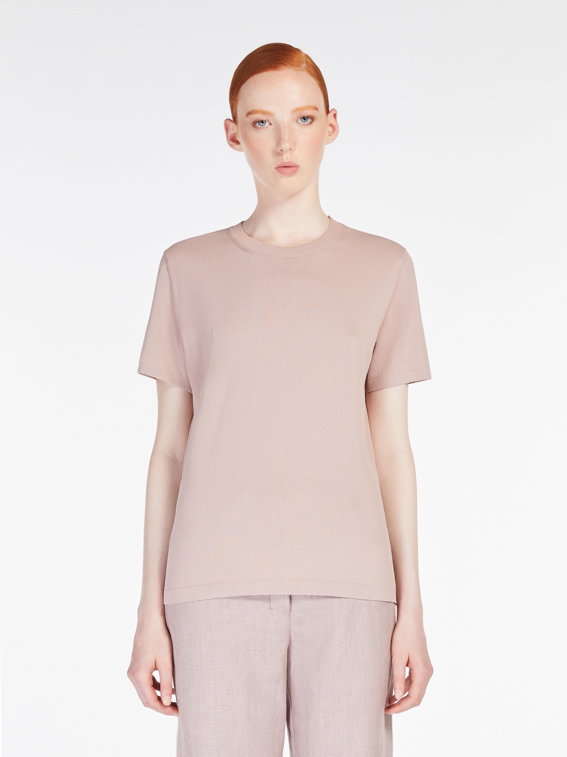 BETEL Viscose crepe sweater - 3