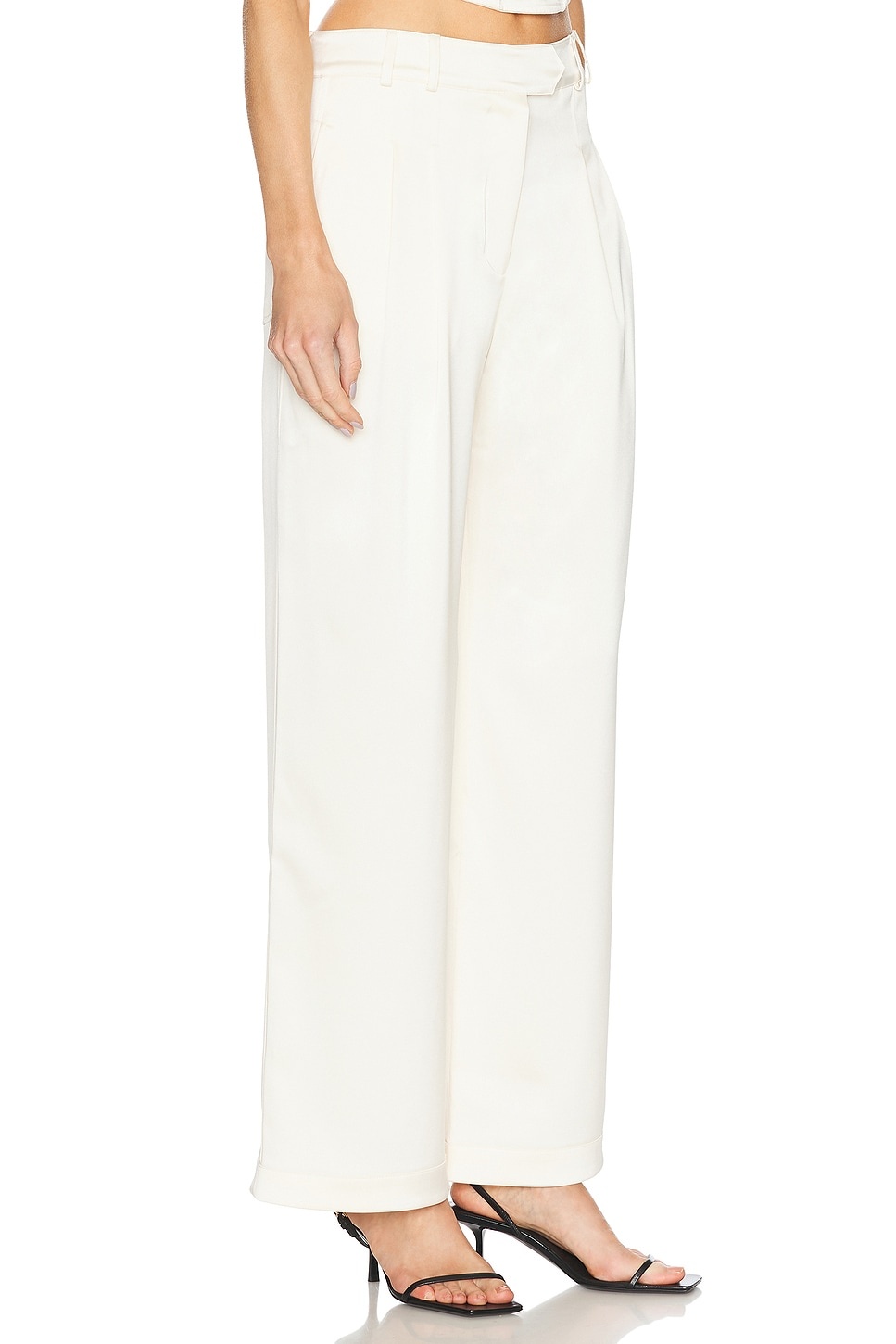 Satin Relaxed Pant - 2