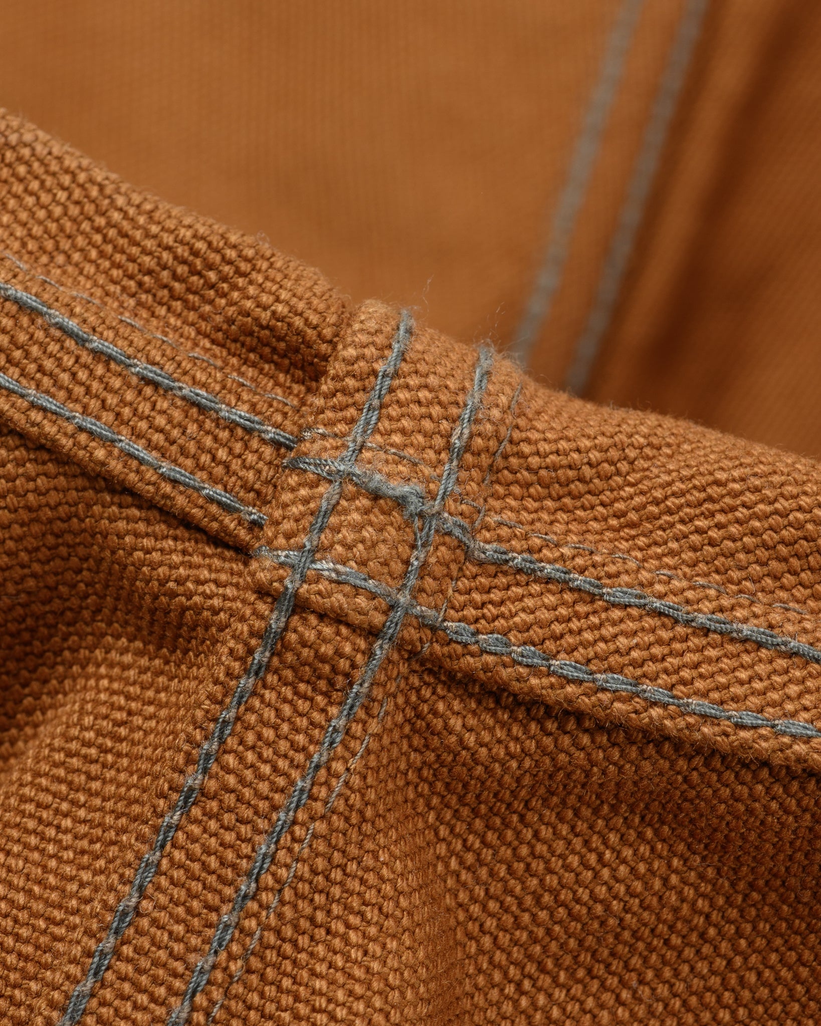 17OZ COTTON DUCK CPO SHIRT - BROWN - 17