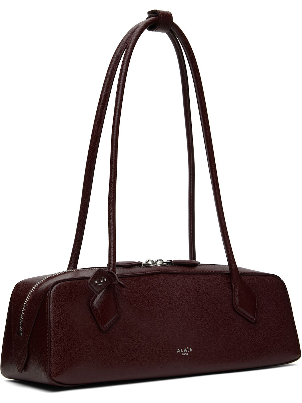 Burgundy 'Le Teckel' Medium Bag - 2