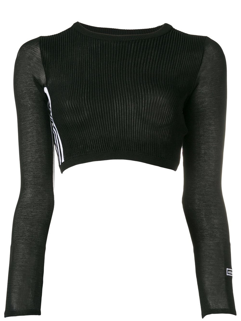 ribbed cropped jumper 1