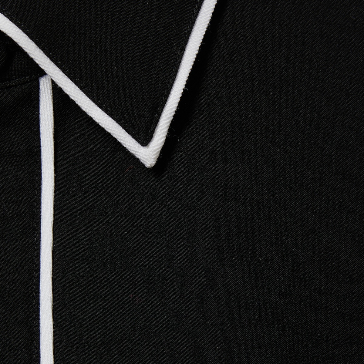 Wool gabardine shirt - 7