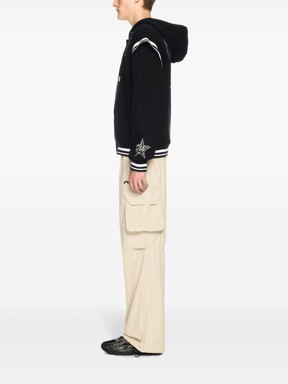 Off White Men Varsity Sweatshirt - 3
