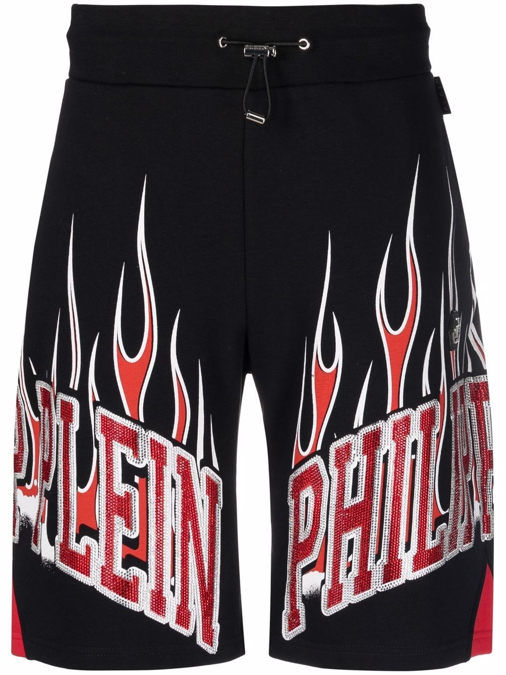 logo drawstring shorts - 1