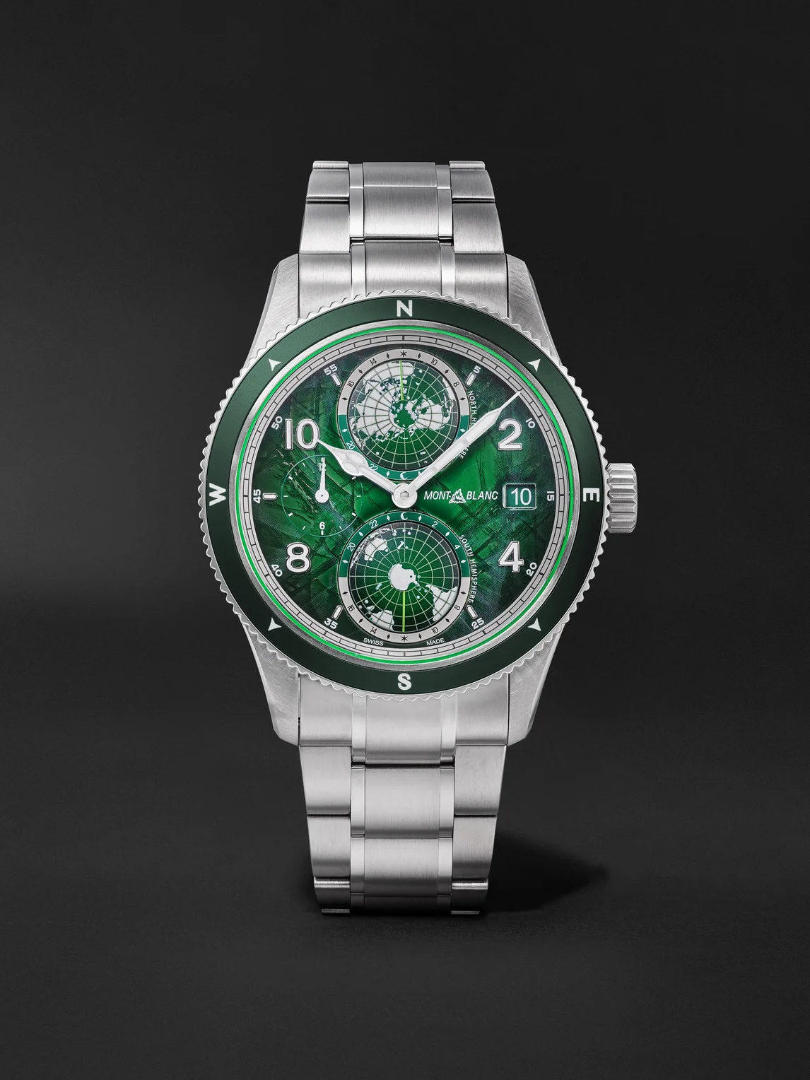 1858 Geosphere 0 Oxygen Automatic Interchangeable Titanium and Ceramic Watch, Ref. 133303 - 1