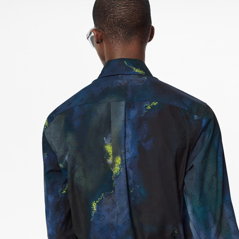 Monogram Tie-and-Dye Business Shirt 5