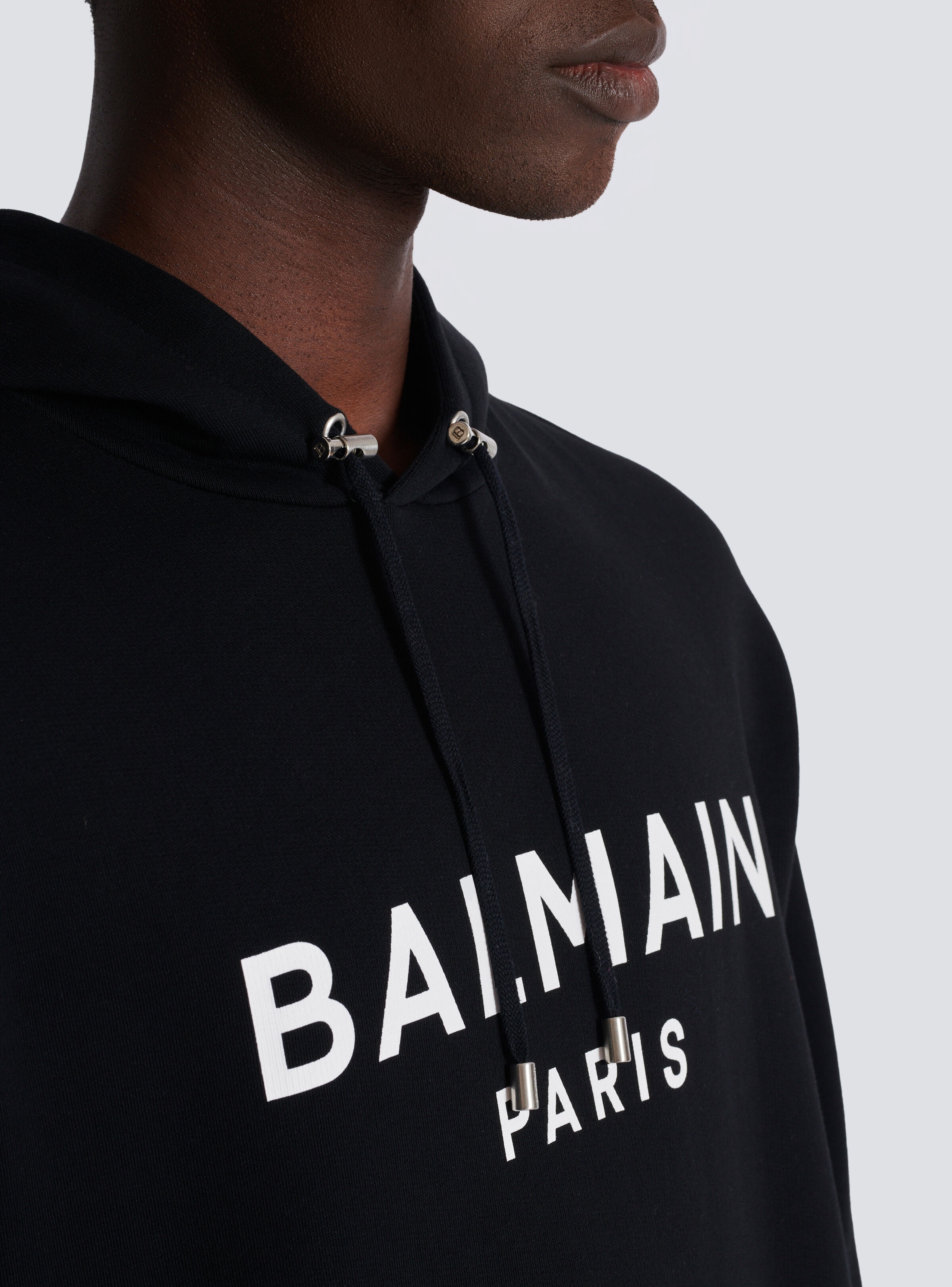 Balmain Printed Balmain Paris hoodie | REVERSIBLE