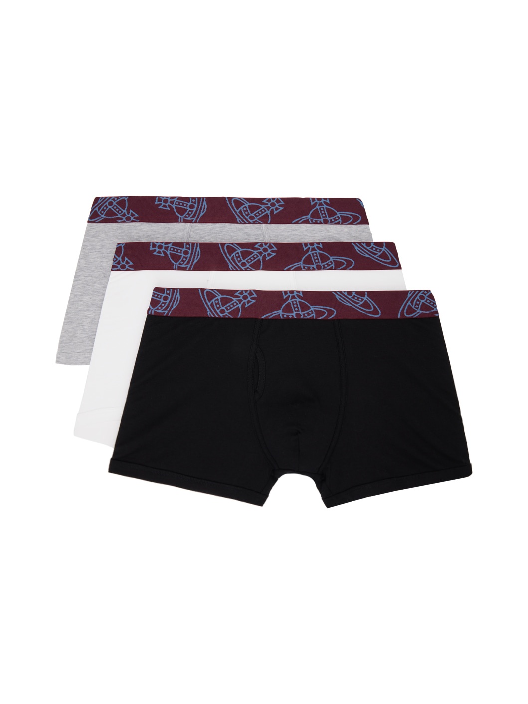 Three-Pack Multicolor Boxers - 1