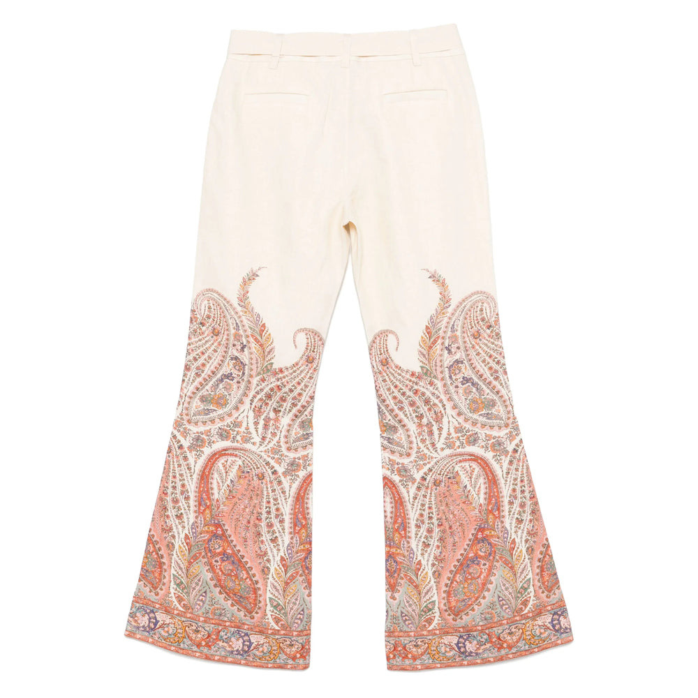 Zimmermann Neutrals Trousers - Flared Trousers Women - 2