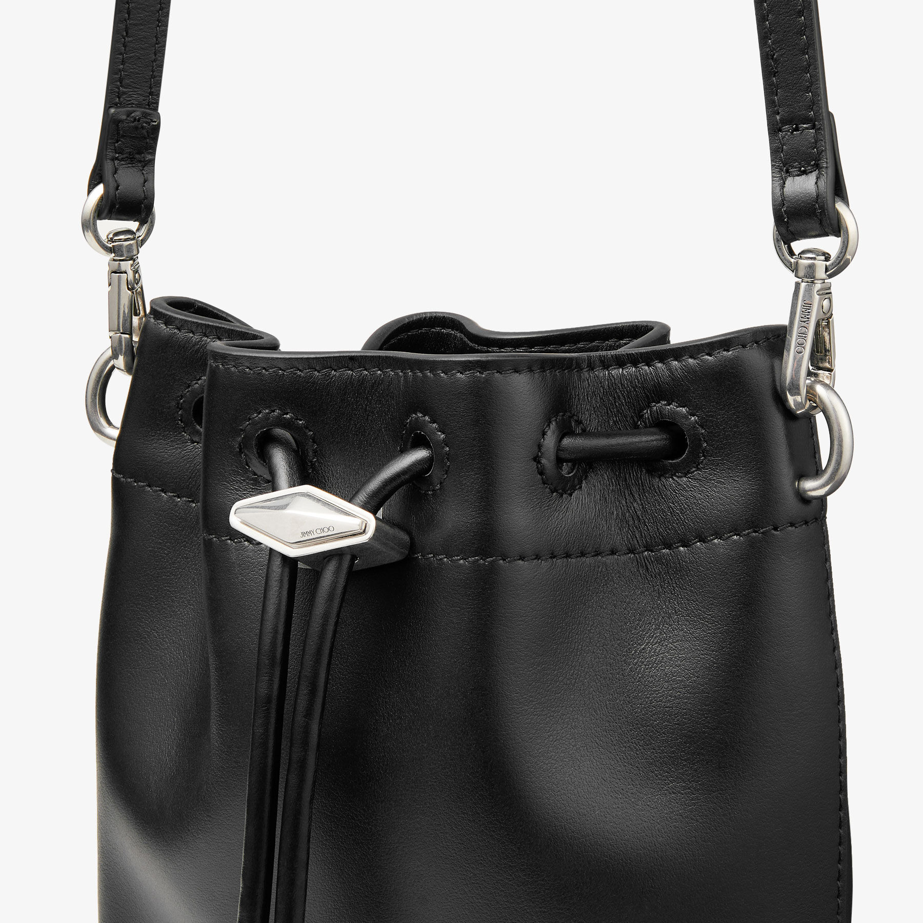 Cinch Mini
Black Leather Mini Bag - 4