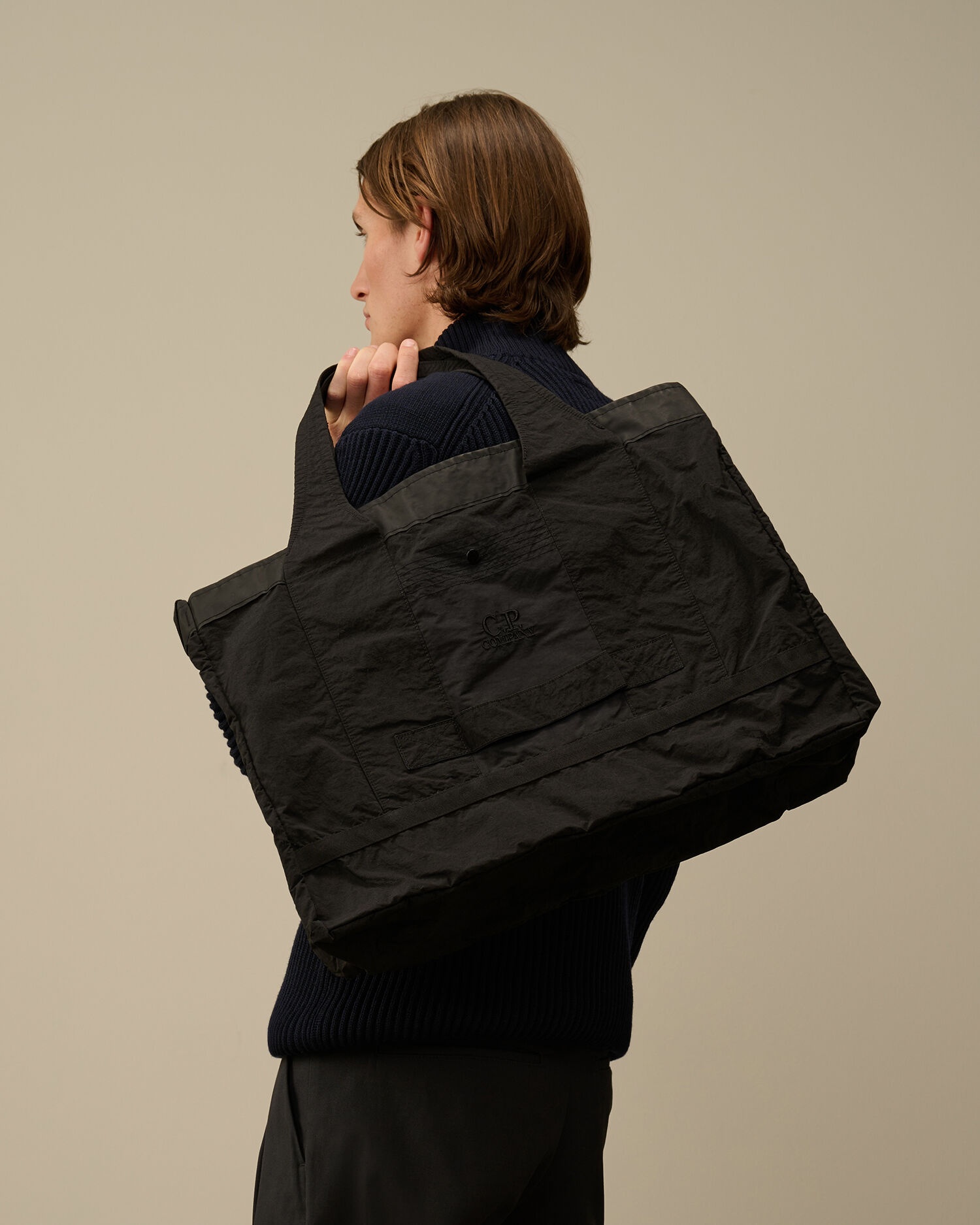 Plain Paper Touch Duffel Bag - 2