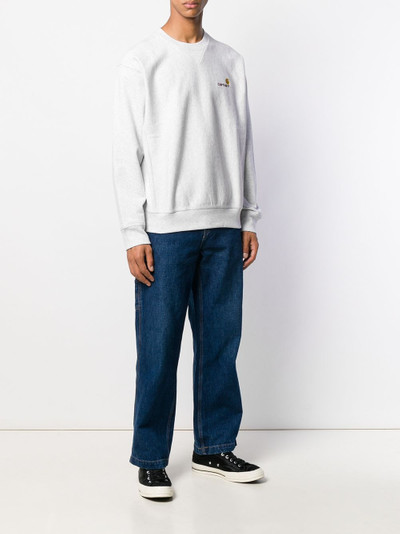 Carhartt branded sweatshirt outlook