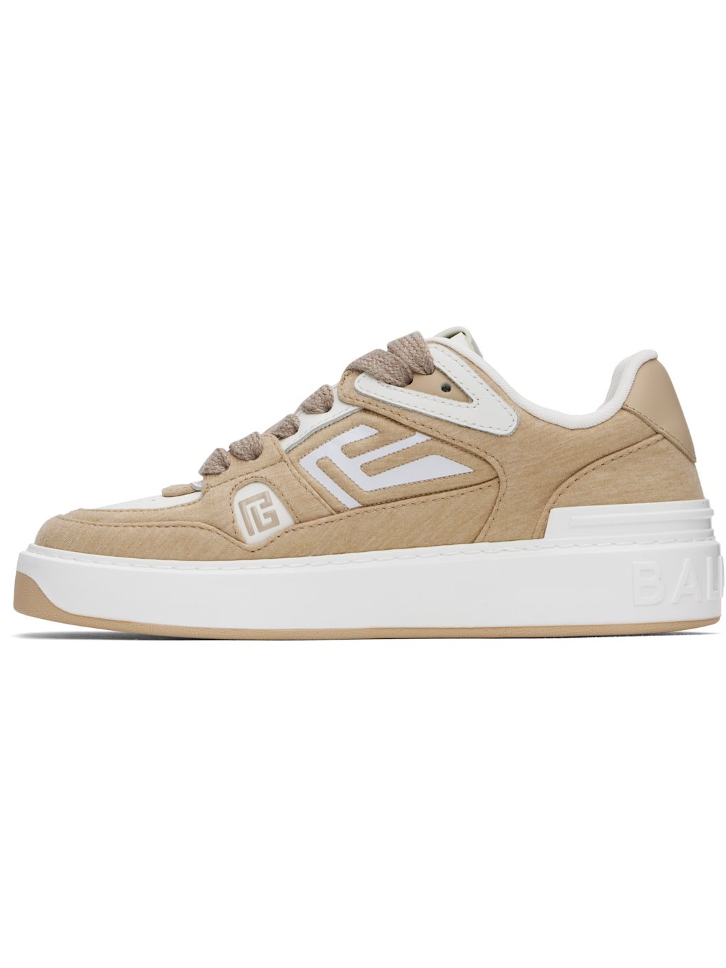 Tan B-Court Skate Sneakers - 3