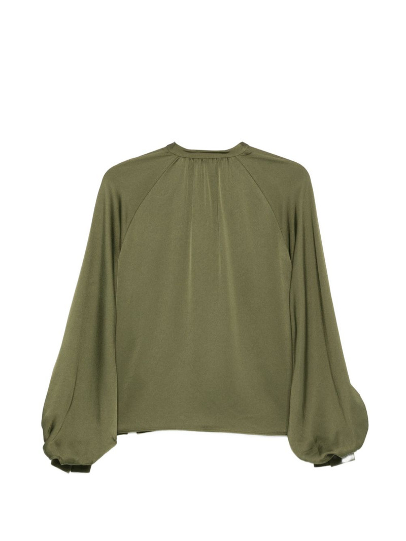 FILIPPA K bishop-sleeve satin blouse outlook