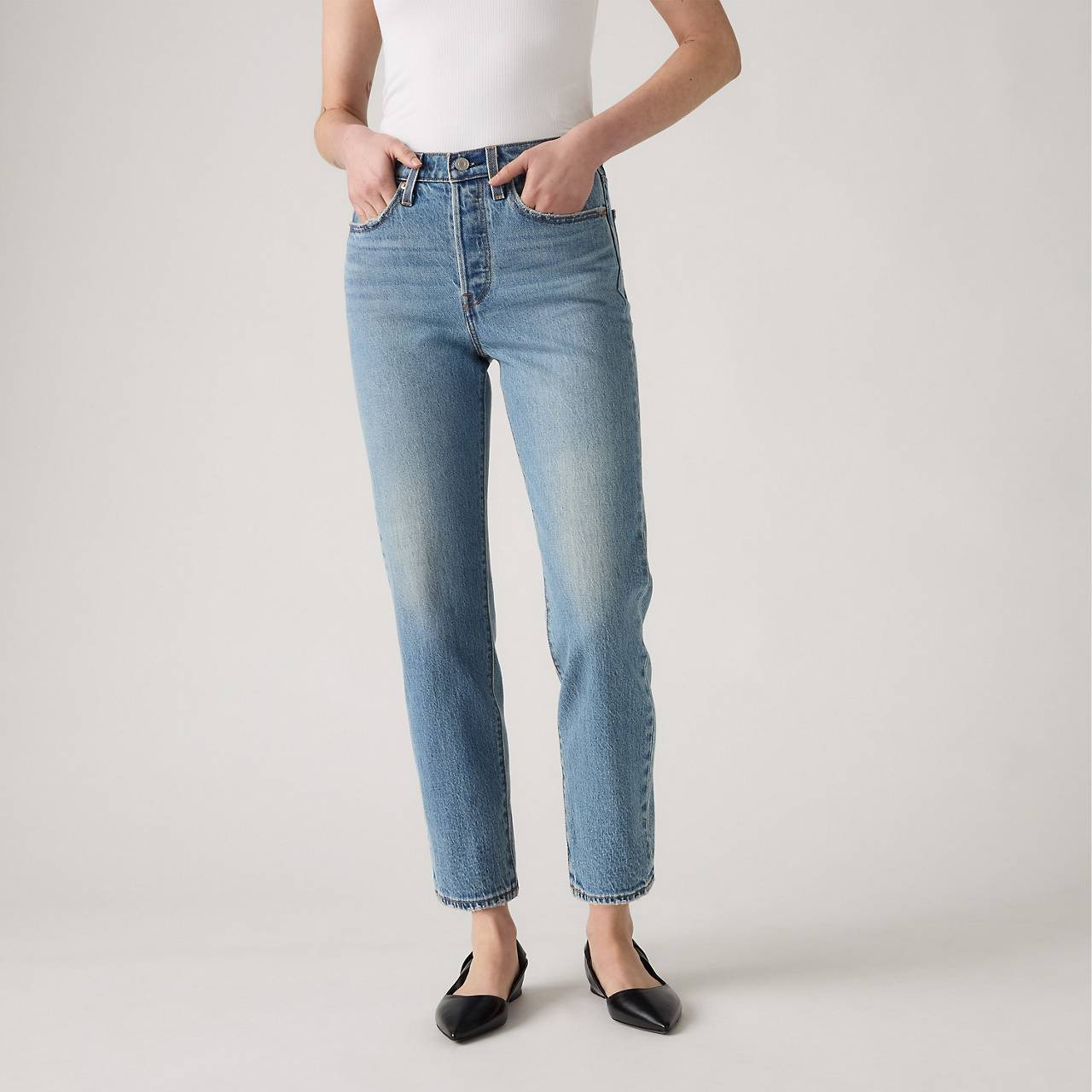 WEDGIE STRAIGHT FIT WOMEN'S JEANS - 4