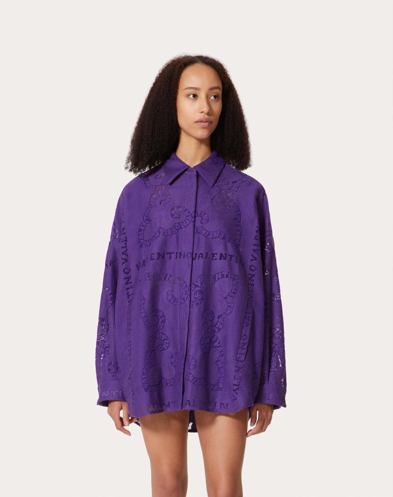 COTTON GUIPURE LACE OVERSHIRT 3