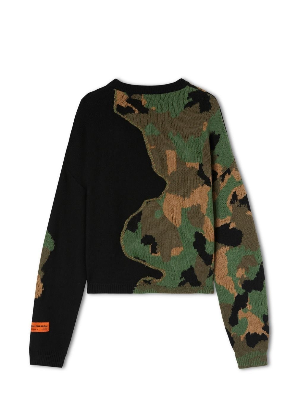 camouflage crewneck jumper - 6