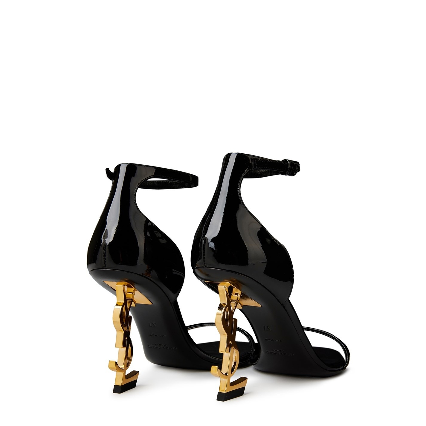 OPYUM PATENT LEATHER SANDALS - 4