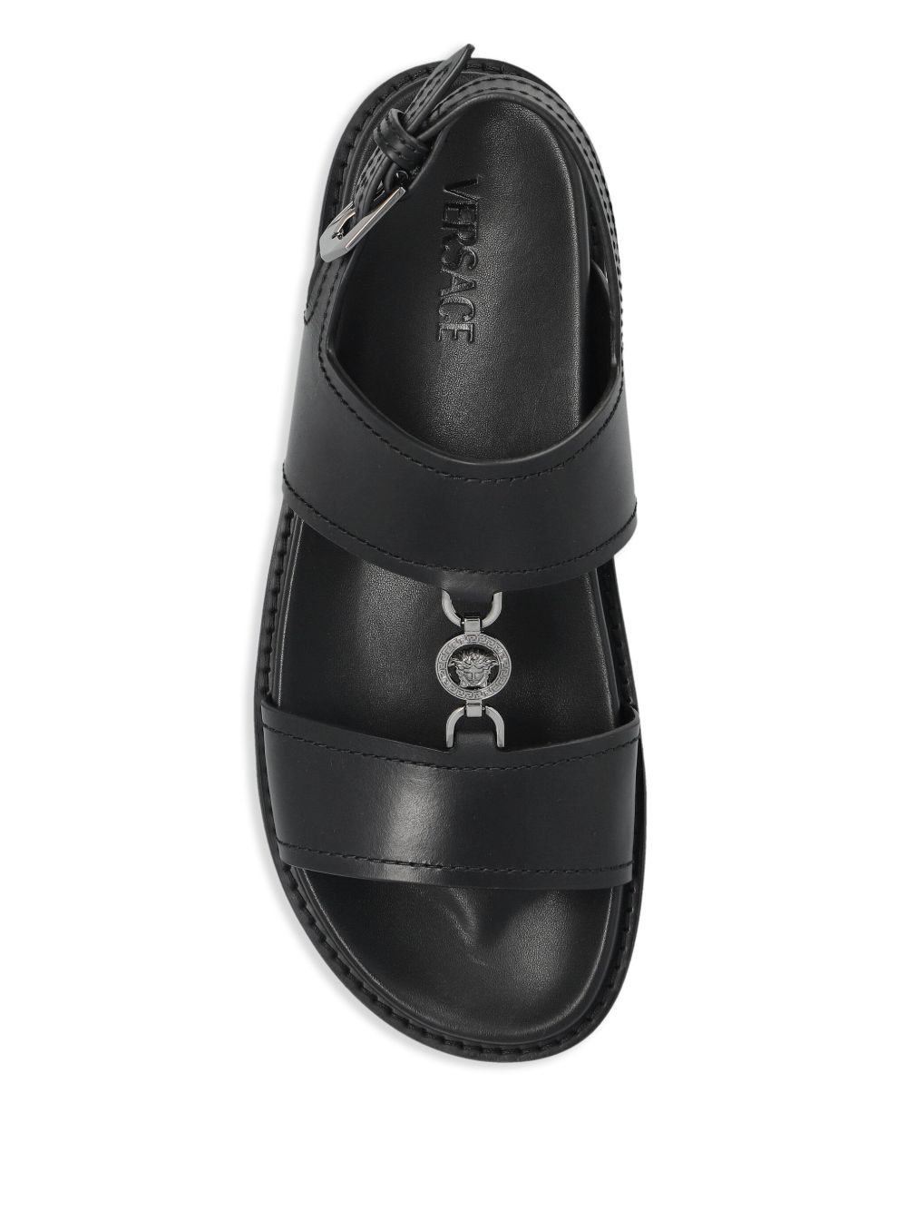 Medusa leather sandals - 4