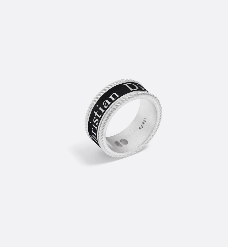 Dior Black Star Ring 6