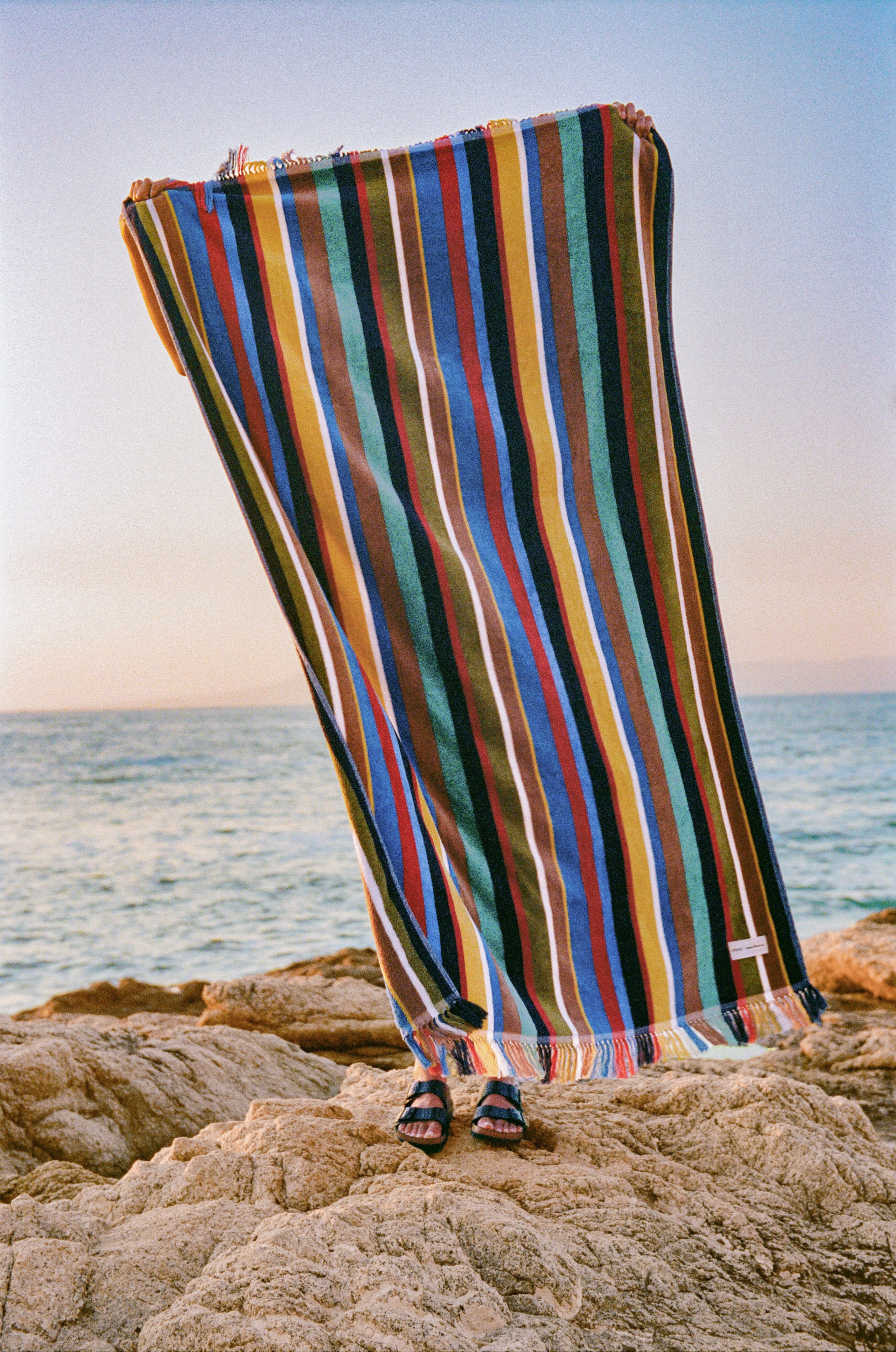 STAUD BEACH TOWEL MARKET STRIPE - 2