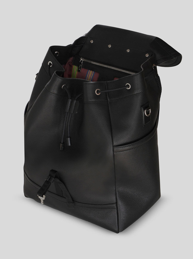 LARGE LEATHER BACKPACK 4