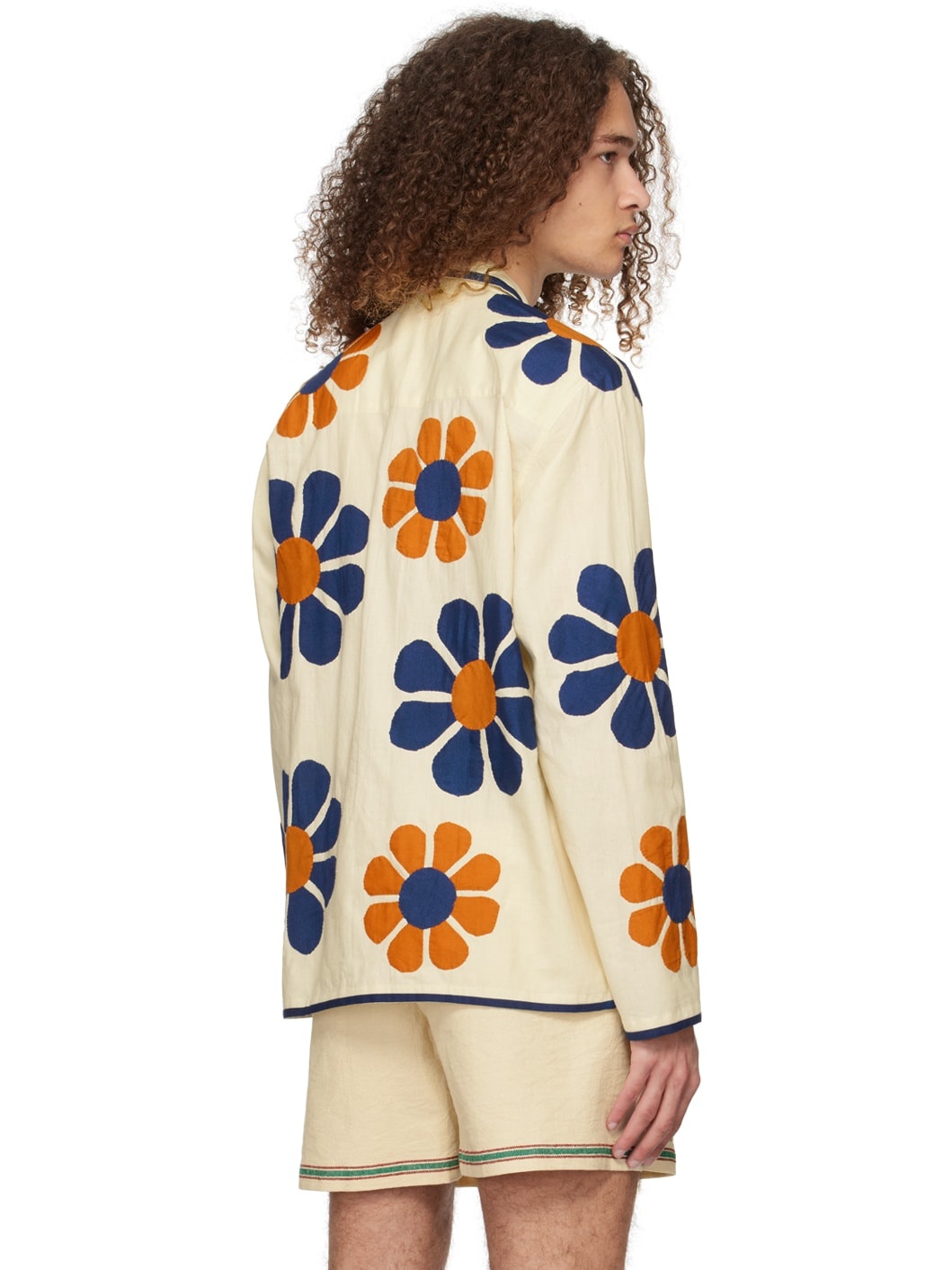 Off-White Daisy Appliqué Shirt - 3