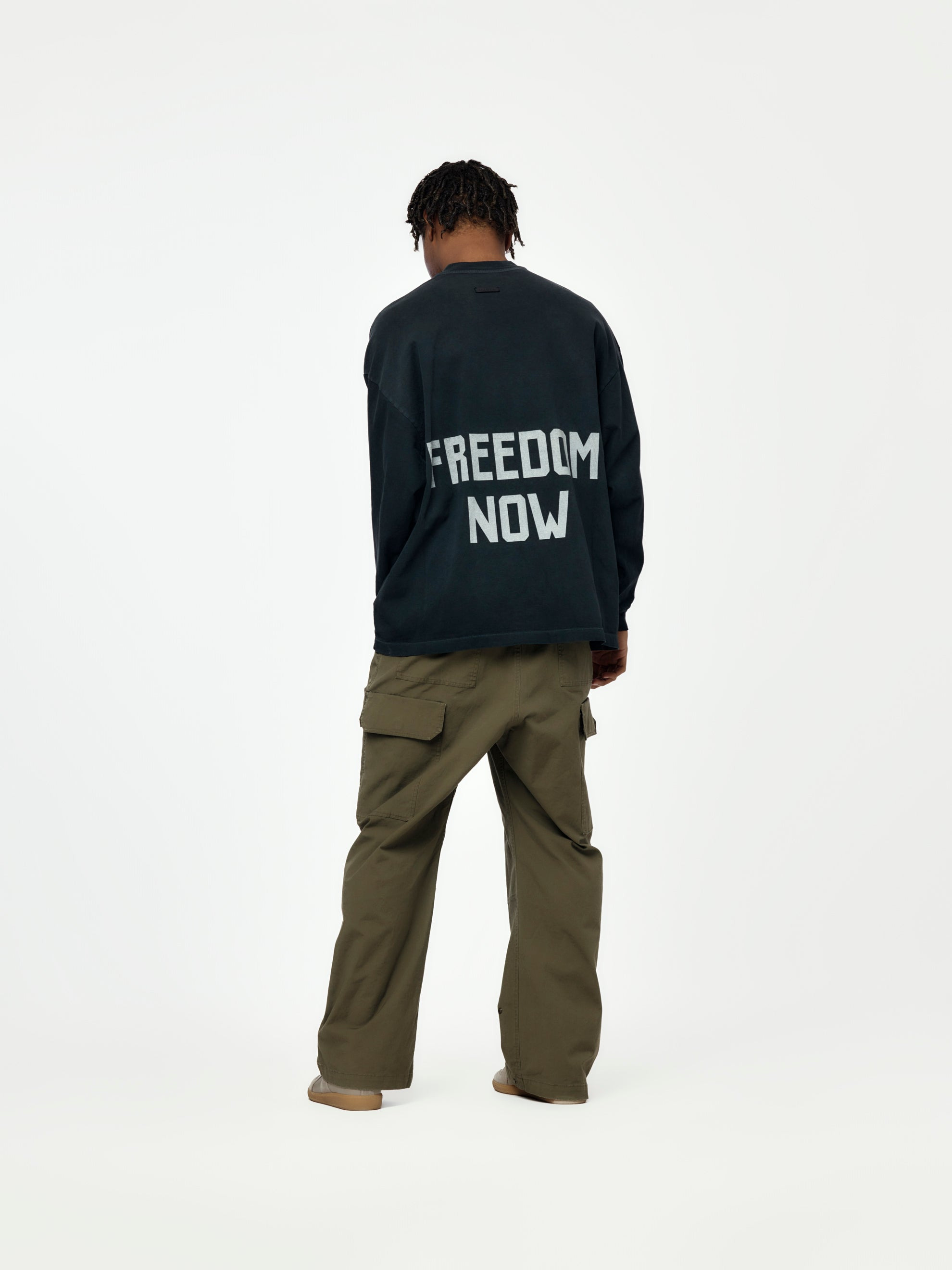 RELAXED "FREEDOM" LS TEE - 5