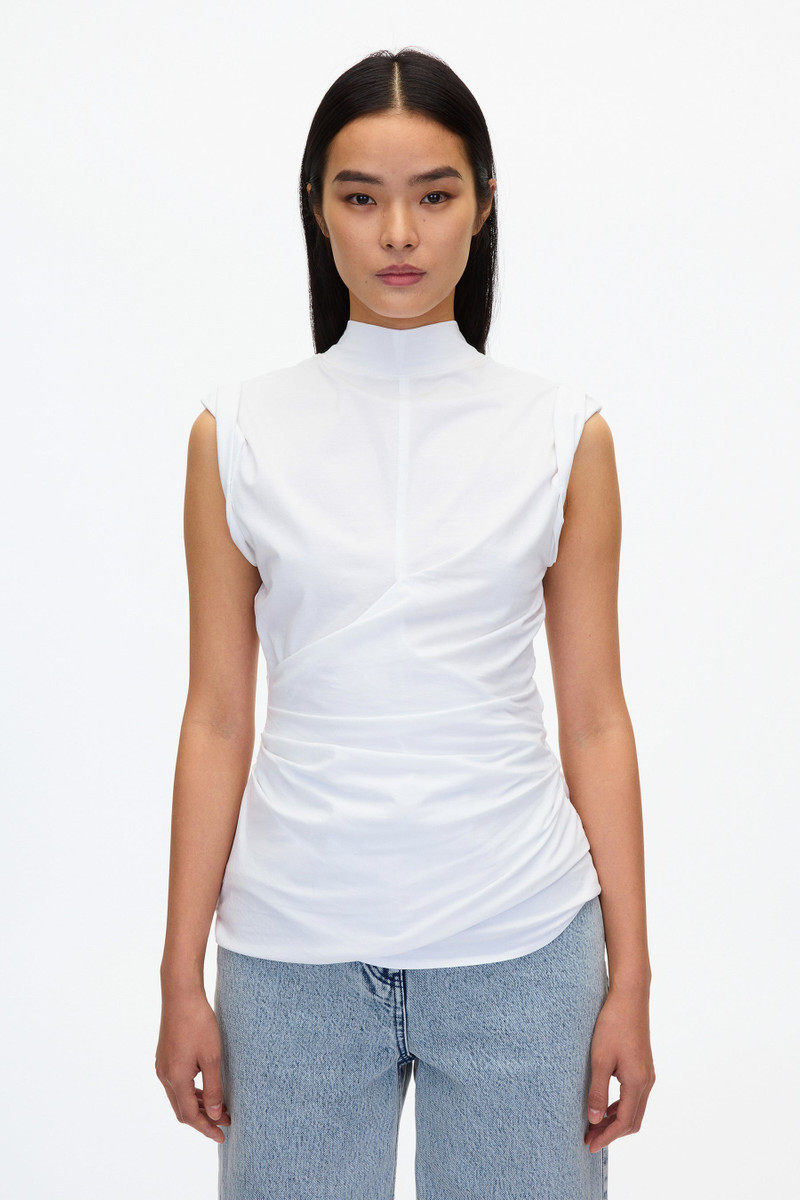 3.1 Phillip Lim Draped Mockneck Tank outlook