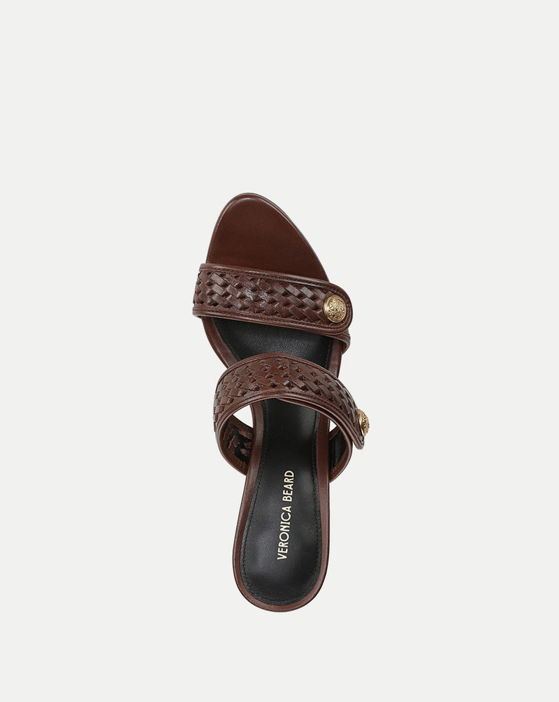 VERONICA BEARD SONA WOVEN HEELED SANDAL outlook