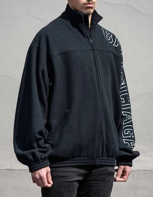 Balenciaga Black Logo Tracksuit Jacket - 3