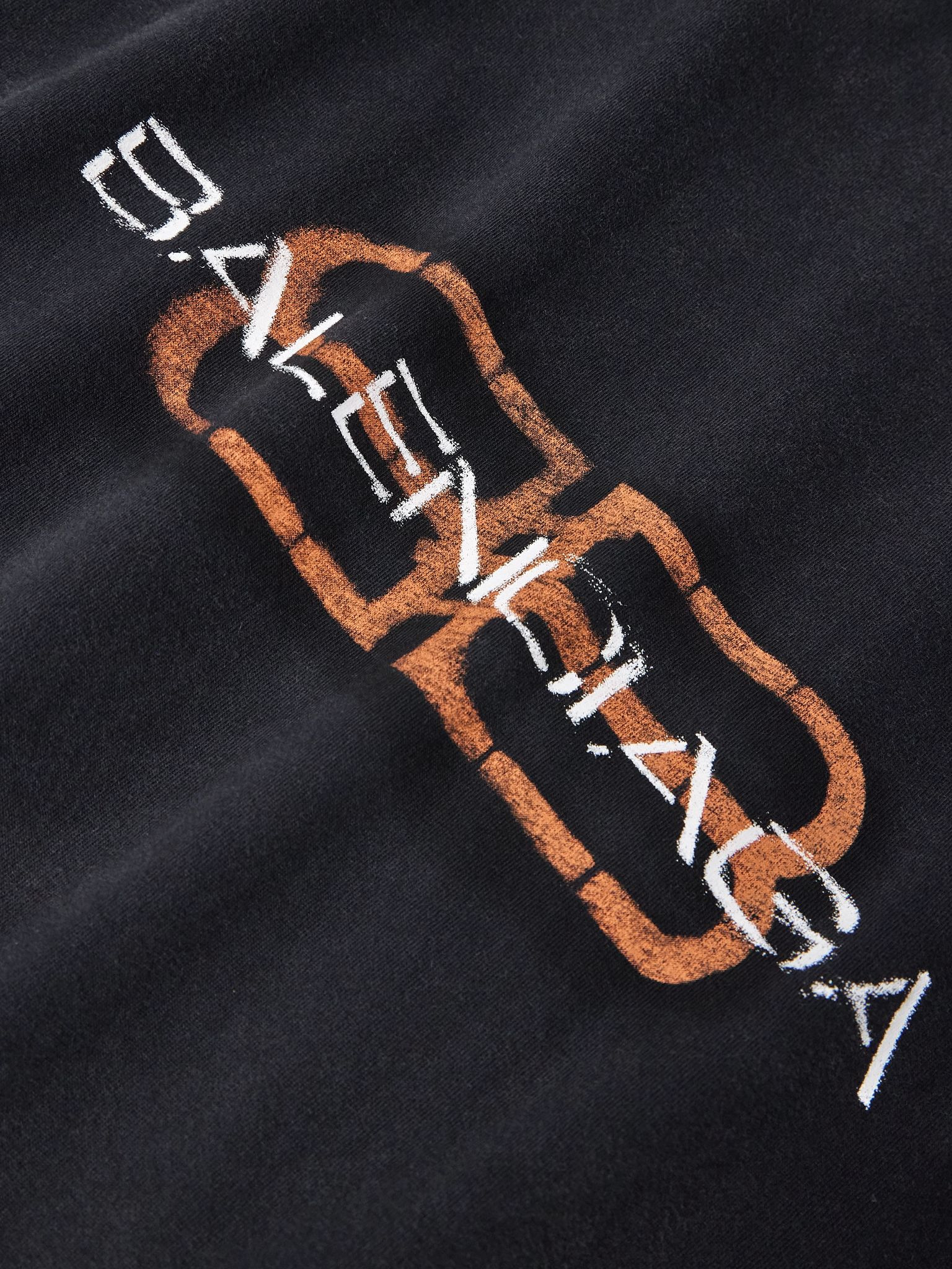 Oversized Logo-Print Cotton-Jersey T-Shirt Black - 4