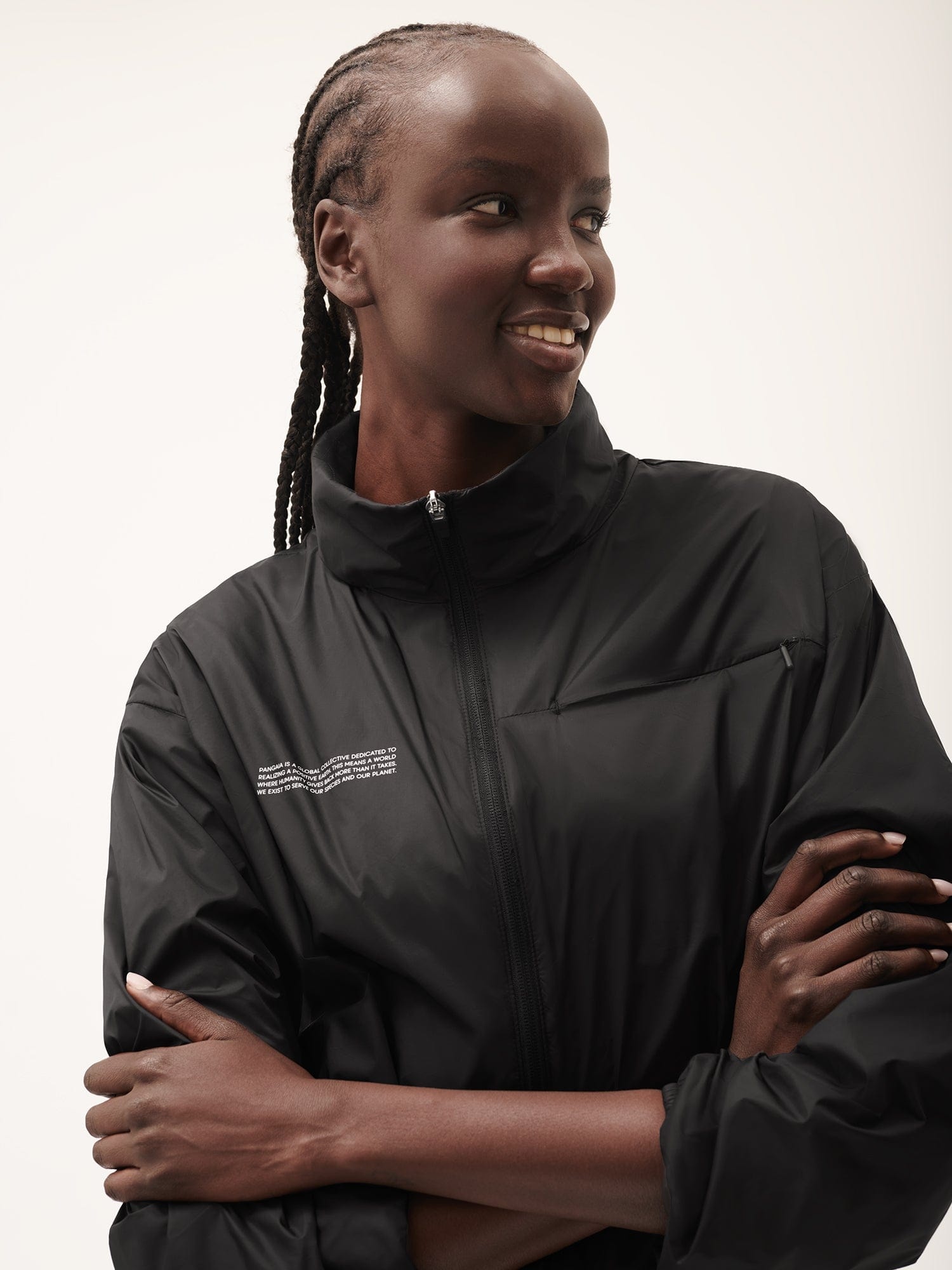 Women's DNA Recycled Nylon Packable Jacket - Black - 4